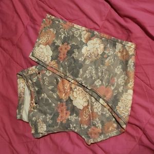 Flower Pants- 80's Style